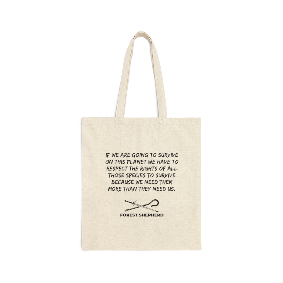 Cotton Canvas Tote Bag - Image 2