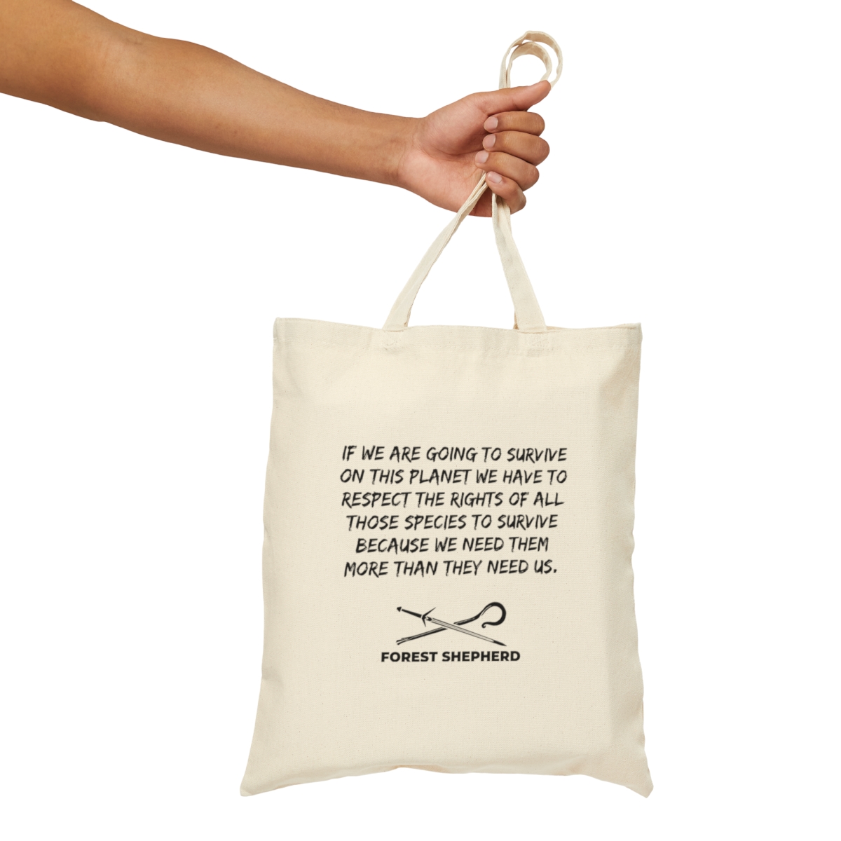 Cotton Canvas Tote Bag - Image 6