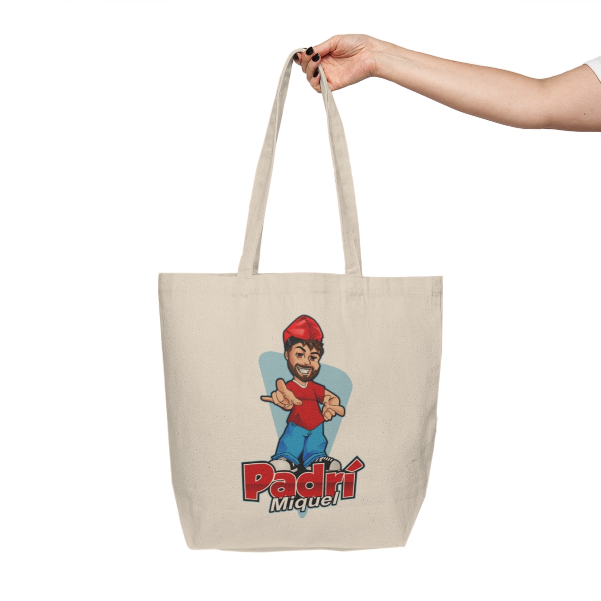 Canvas Shopping Tote - Image 4